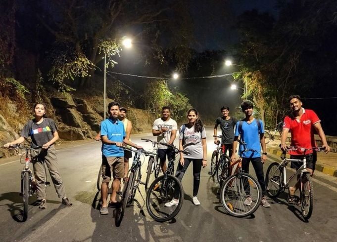 Midnight Cycling Mumbai Tour At Cheap Price With Best Offers